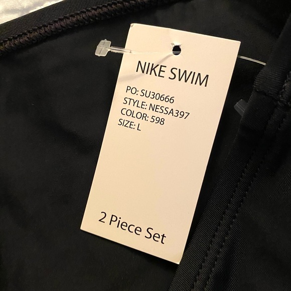 Last 1-NIKE Tankini Swimsuit Pink & White 🌺 - Picture 12 of 15